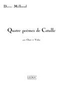 4 Poèmes de Catulle op. 80