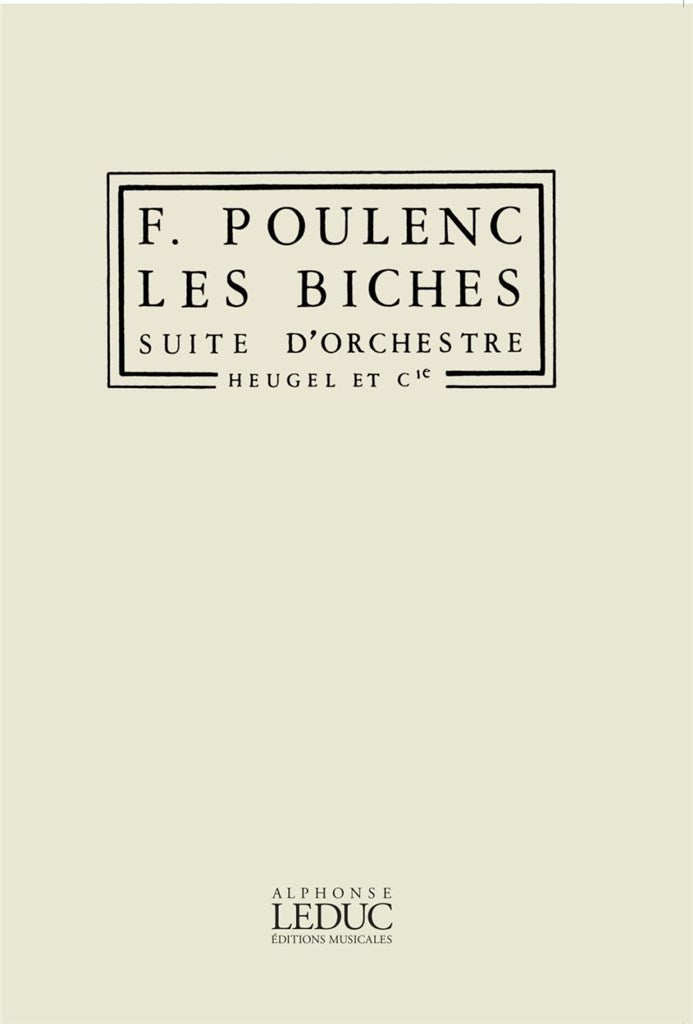Les Biches (Study score)