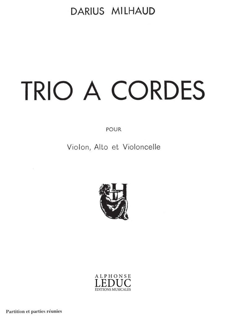 Trio à cordes No.1, op. 274