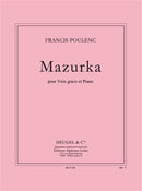 Mazurka pour Voix Grave et Piano