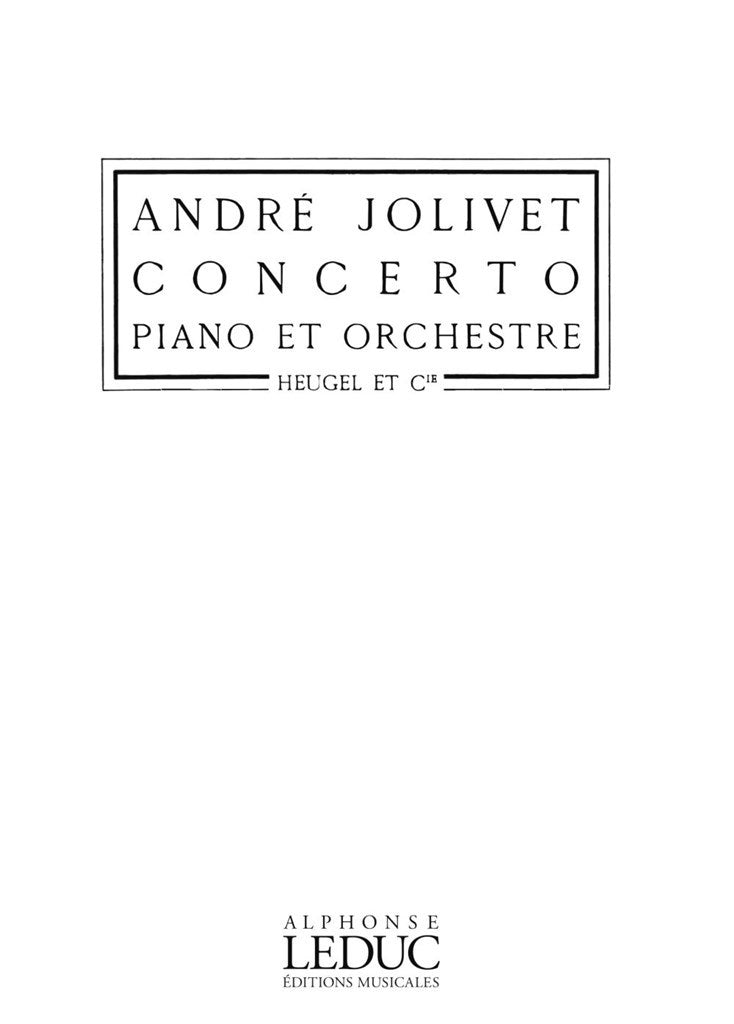 Concerto (2 Pianos)