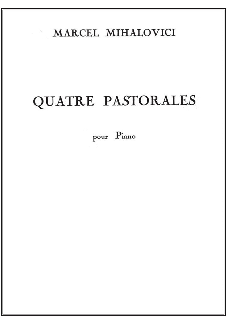 4 Pastorales op. 62