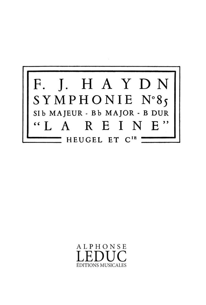 Symphony No.85