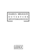 Ouverture Mediterranéenne