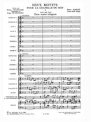 Deux motets pour la chapelle du roy