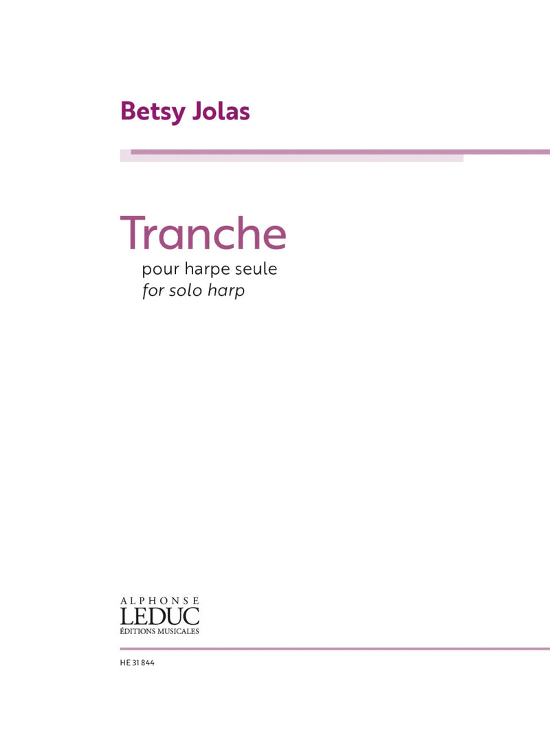 Tranche Harpe - Seule
