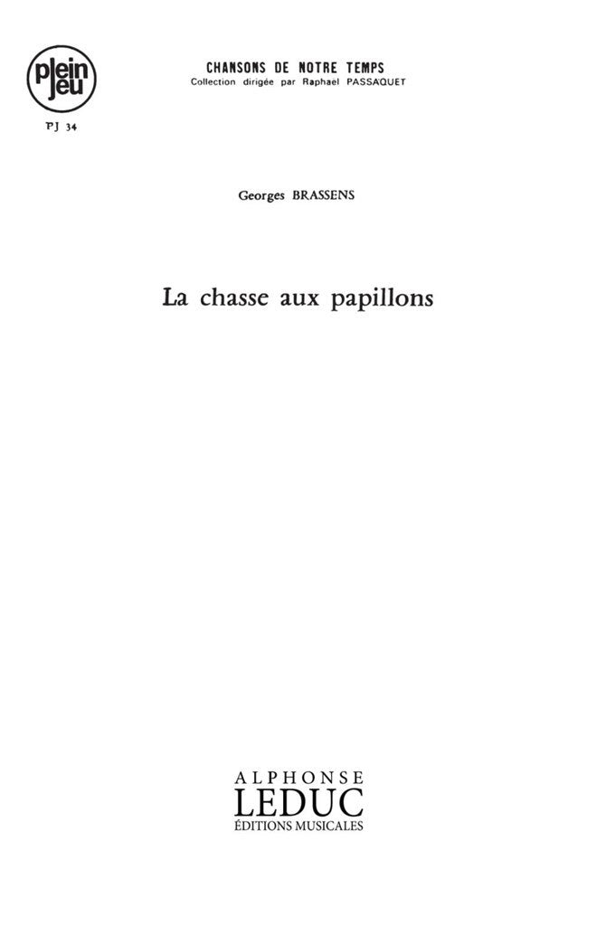 La Chasse Aux Papillons