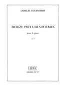 12 Preludes-Poèmes op. 58