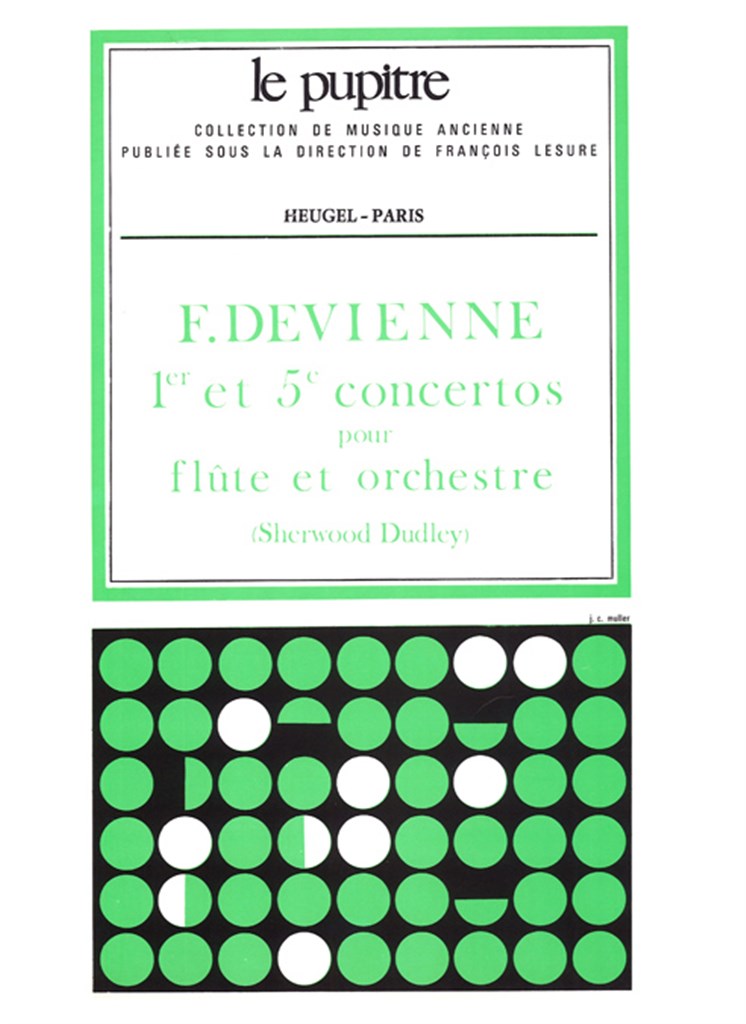 1er et 5e concertos pour flûte et orchestre (Score)