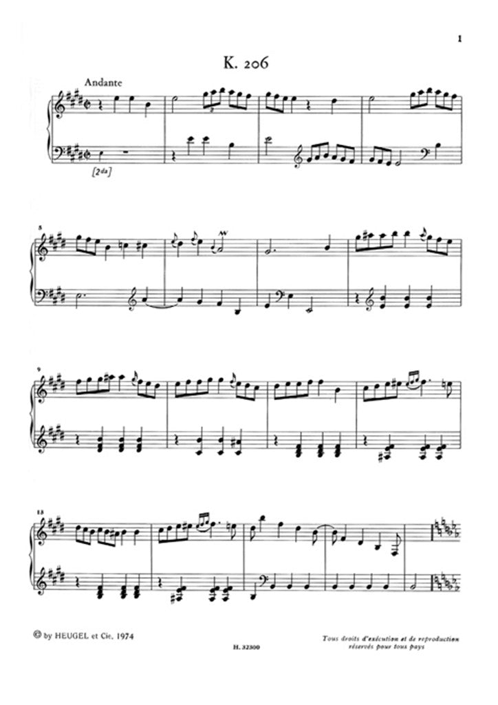 Sonates, Volume 5: K206 - K255
