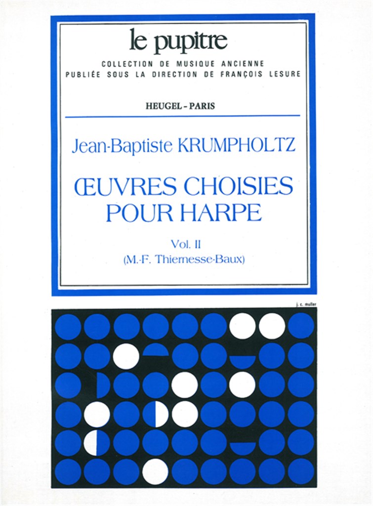 Oeuvres choisies pour Harpe Vol.2