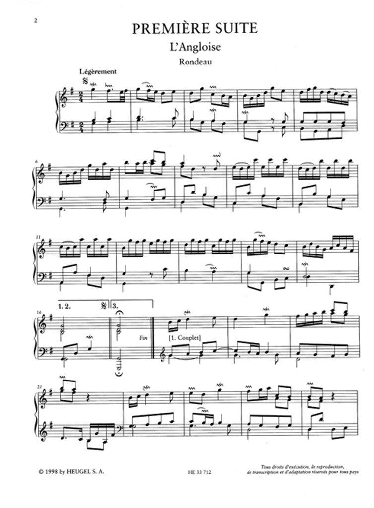 Pièces de clavecin