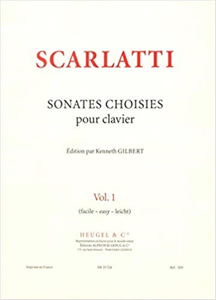 Sonates choisies pour clavier Vol. 1