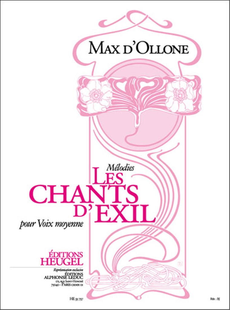 Chants d'Exil -Melodies