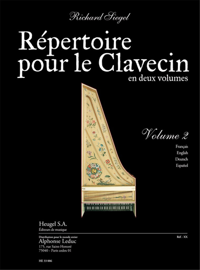 Répertoire pour le clavecin Vol. 2 [6-7]