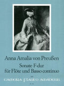 Sonate F-dur für Flöte und Basso continuo / Preussen (Amadeus)