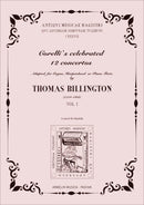 Corelli's Celebrated Twelve Concertos, vol. 1