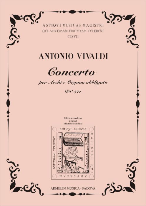 Concerto per Organo obbl. e Archi RV 541