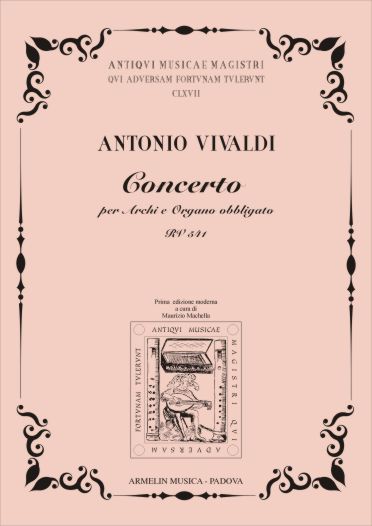 Concerto per Organo obbl. e Archi RV 542