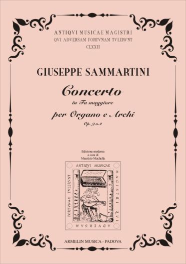 Concerto in Fa magg. per Organo e orch. op. 9 n. 2