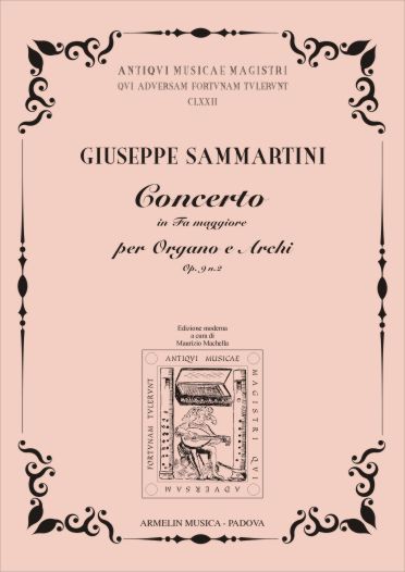 Concerto in Fa magg. per Organo e archi op. 9 n. 2