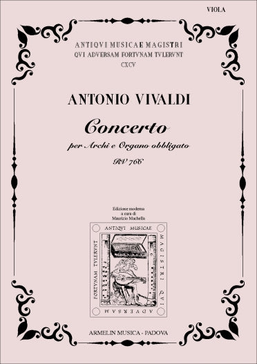 Concerto per Organo obbl. e Archi RV 766