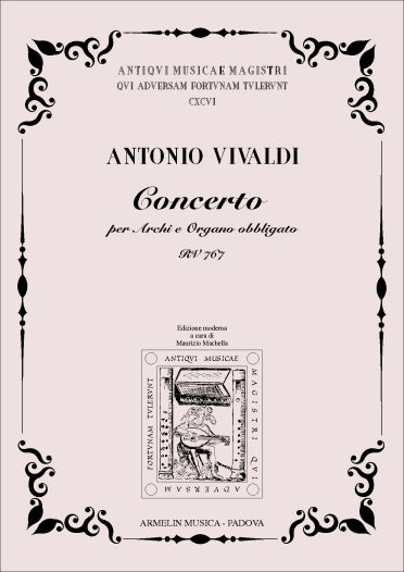 Concerto per Organo obbl. e Archi RV 767