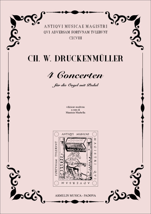 4 Concerten für Orgel mit Pedal