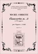 Concerto n. 5 per Organo obbl. e Archi, op. 26, no. 5 [Score and set of parts]