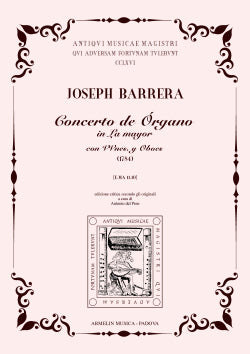 Concierto de Órgano in La Mayor (1784) con violines y oboes [Score and set of parts]