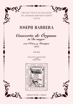 Concierto de Órgano in Do Mayor (1784) con violines y trompas [Score and set of parts]