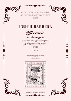 Offertorio in Do Mayor (1786) con violines, trompas y órgano obligado [Score and set of parts]