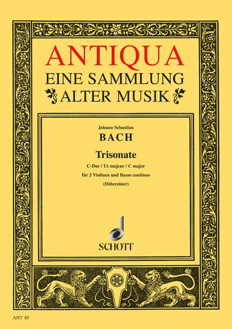 Triosonate C-Dur BWV 1037
