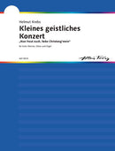 Kleines geistliches Konzert op. 22 Nr.1