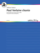 Paul Verlaine chante op. 60 A