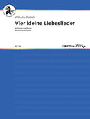Vier kleine Liebeslieder op. 174