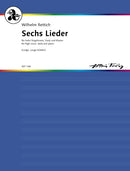 Sechs Lieder op. 176