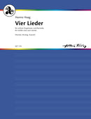 Vier Lieder op. 12