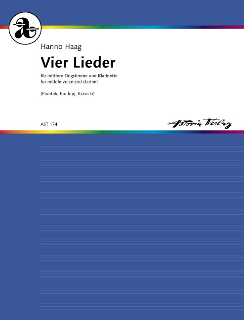 Vier Lieder op. 12