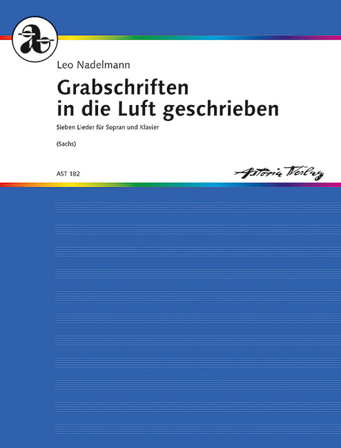 Grabschriften in die Luft geschrieben (soprano and piano)