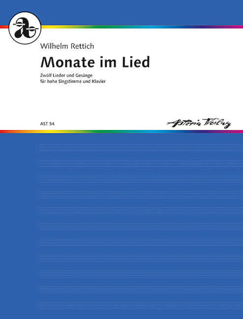 Monate im Lied op. 128 (high voice and piano)