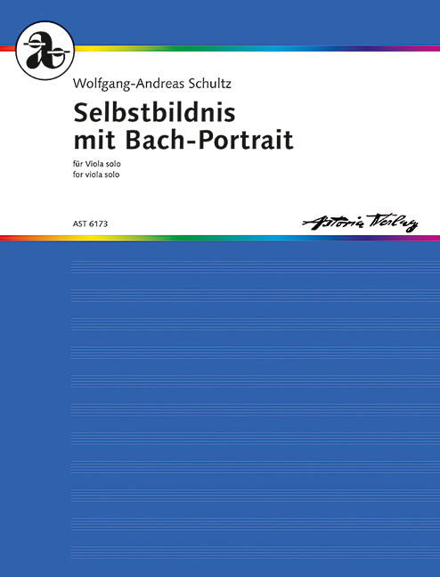 Selbstbildnis mit Bach-Portrait