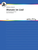 Monate im Lied op. 128 (low voice and piano)