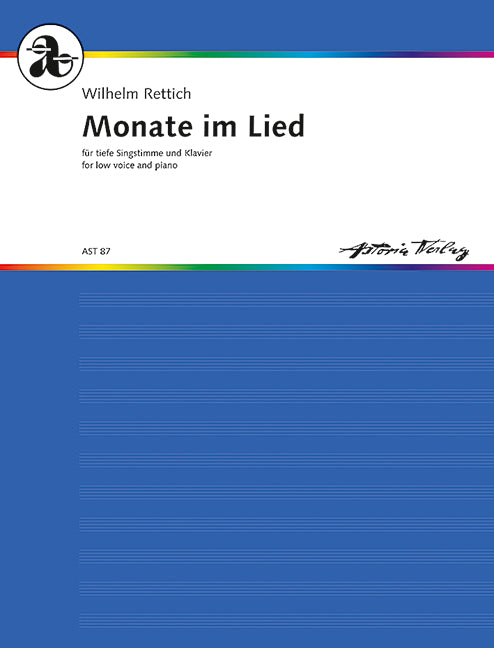 Monate im Lied op. 128 (low voice and piano)