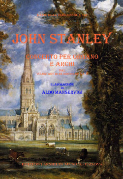 Concerto per organo e archi dal Voluntary in Re minore op. 5 n.8. Partitura e parti