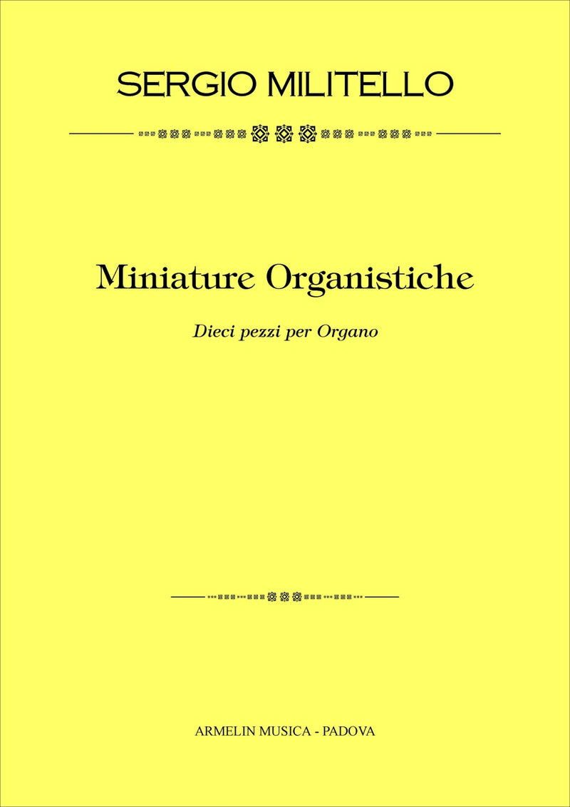 Miniature Organistiche