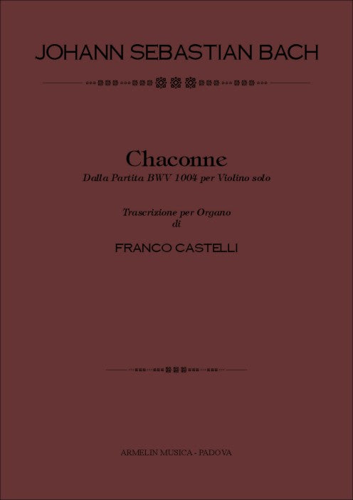 Chaccone BWV 1004