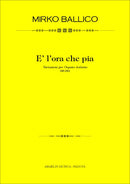 E'l'ora che pia. Variazioni per l'organo antico italiano