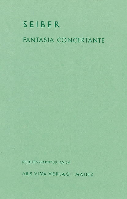 Fantasia concertante study score)