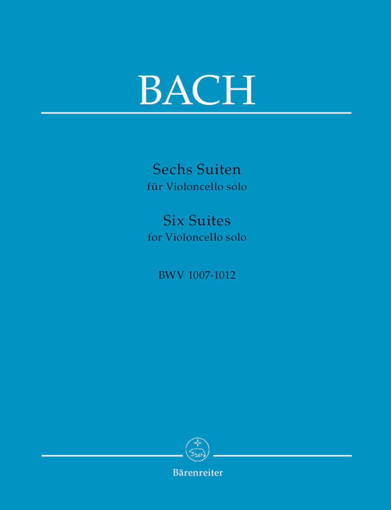 Six Suites for Violoncello solo BWV 1007-1012